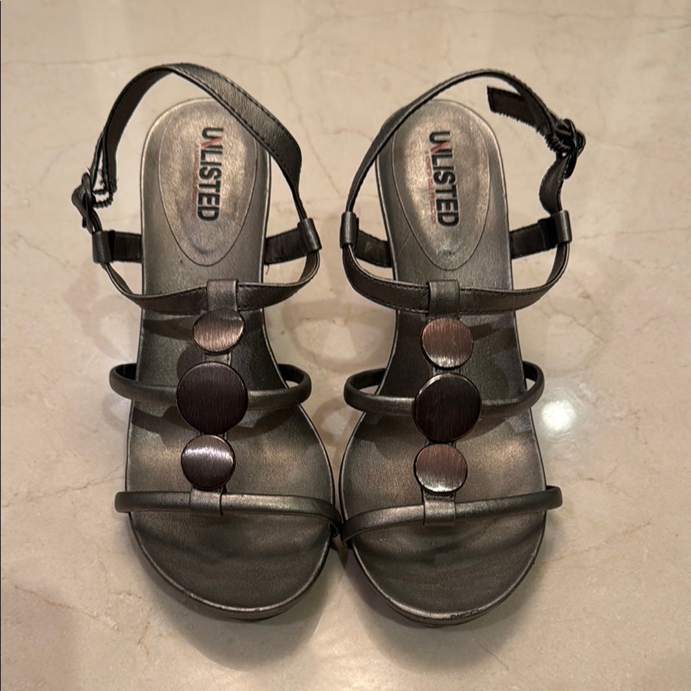 Unlisted Women's Black Sandals